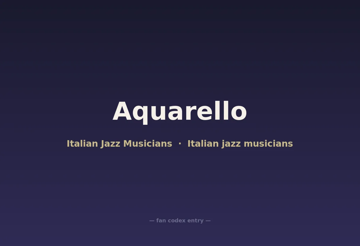 Aquarello